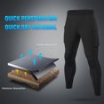 thumbnail image 2 of Pantalones deportivos para hombre Leggings transpirables de secado rápido Pantalones deportivos Leggings de compresión, 2 of 7