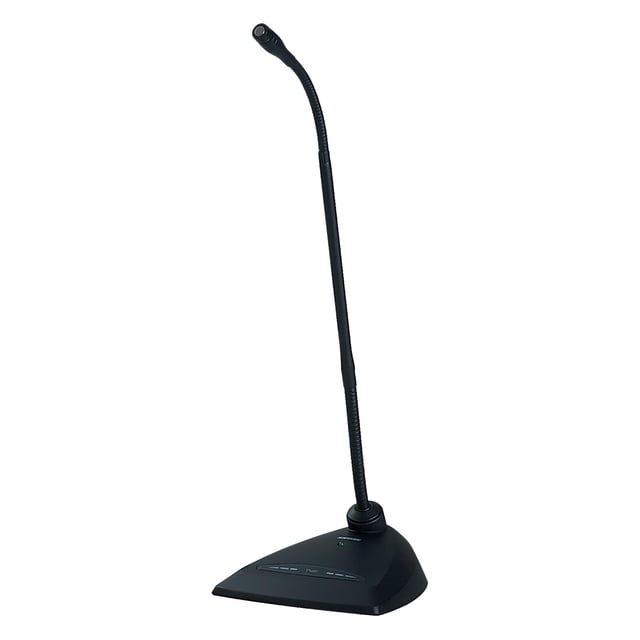 Micrófono Shure MX418D/C con condensador cardioide, 18 cm, cuello de cisne