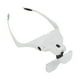 thumbnail image 2 of Lupa con diadema Estructura de casco 5 lentes ópticas de aumento Lupa electrónica ergonómica de 2 LED para lectura, 2 of 9