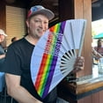 thumbnail image 6 of HTown Pride Hand Fan – Vibrant Bamboo Folding Hand Fan for Pride & Drag Events, 6 of 7