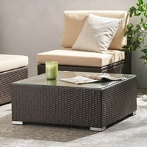 Rosen Wicker Outdoor Coffee Table, Multibrown