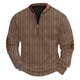 thumbnail image 2 of Blusas y camisas de manga larga con cuello redondo Sudadera con capucha de cuello redondo para hombre Jersey estampado Blusa de poliéster de manga larga para hombre, 2 of 4