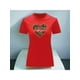 thumbnail image 1 of Playera Blusa Con Impresion De Corazon Love Animal Print Color Rojo Talla Chica Marca Emil SaEs, 1 of 4