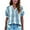 Plaid, variant on Musefolio Women V Neck Short Sleeve Shirts Plaid Loose Flowy Blouse S-XXL