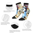 thumbnail image 5 of Netaao Bluey for Premium Adult Socks Cushion Moisture Wicking Socks for Men and Women, 5 of 7