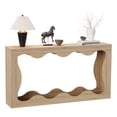 thumbnail image 1 of Table Console de Rangement, Conception Étroite de 63 Pouces de Long pour derrière le Sofa, l'Entrée Ou le Couloir, 1 of 19