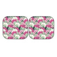 thumbnail image 7 of Balery 2 Piece Orchids Flowers Car Windshield Sun Shade|Foldable Front Windshield Shade for Car Front Window for Most Sedans SUV Truck-Large, 7 of 7