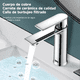 thumbnail image 3 of Llaves Para Lavabo Belug Grifo Baño Llave Monomando Mezcladora plata, 3 of 4