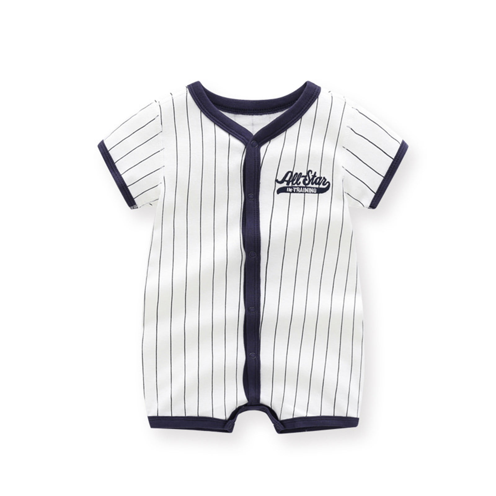 Toddler Boy Soft Outfit Short Sleeve Romper Jumpsuit Comfortable And Versatile Bodysuit For Spring And Summer Ideal With Stretchy Fit And Hat Pairing Vacation Trip Baby Bodysuit Size 18-24 Months