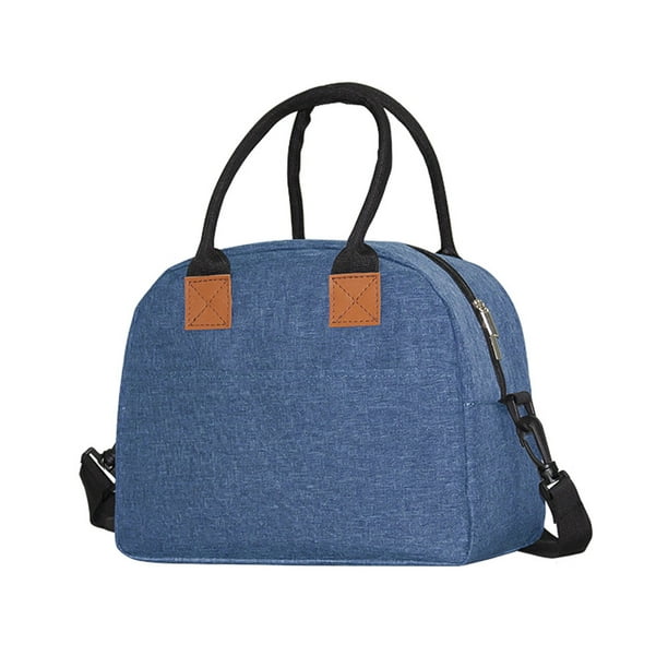Lunch Bag for Women Men Adult Insulated Lunch Box with Adjustable Shoulder Strap Leakproof Reusable Cooler Lunch Tote Bag for Office Hiking Picnic