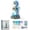 #E Sea Horse, variant on Mythical Ocean DIY Bead Kit for Teens & Adults, 3D Beaded Animal Making Set for Beginners, Underwater Creature Craft