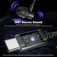 thumbnail image 4 of Auriculares USB C COOYA con cable para iPhone 16 Pro 16e 15, 4 of 7