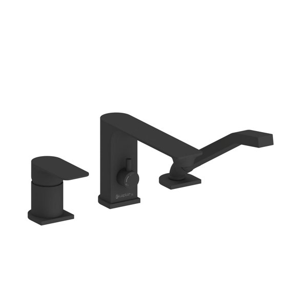 akuaplus® Roman Bathtub Faucet ELENA with Hand Shower in solid brass - 3 Pieces.
