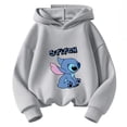 thumbnail image 2 of Sudadera con capucha de manga larga para niños y niñas, ropa con estampado de dibujos animados de Stitch, primavera y otoño, 2 of 5