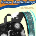 thumbnail image 5 of Sun and Moon Gothic Pattern 17" Waterproof Oxford School Backpacks for Teens, S-Shape Padded Straps, for School, Travel, Hiking, Camping, 5 of 5