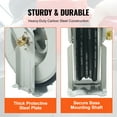 thumbnail image 6 of VEVOR Fuel Hose Reel, 1/4" x 50', Extra Long Retractable Grease Hose Reel, Spring Driven Auto Swivel Rewind, Heavy-Duty Carbon Steel Construction with Hose for Auto Repair, Heavy Industries, 5800 PSI, 6 of 9