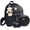 Black, variant on Women Mini Backpack Purse Bowknot Leather Backpack 3-PCS Cute Small Backpack Purse for Women Rucksack for Ladies Bag