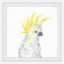 Marmont Hill Mh-Thispa-5009-Wfpfl-12 12" X 12" "Cockatoo Ii" Framed Giclee Painting On