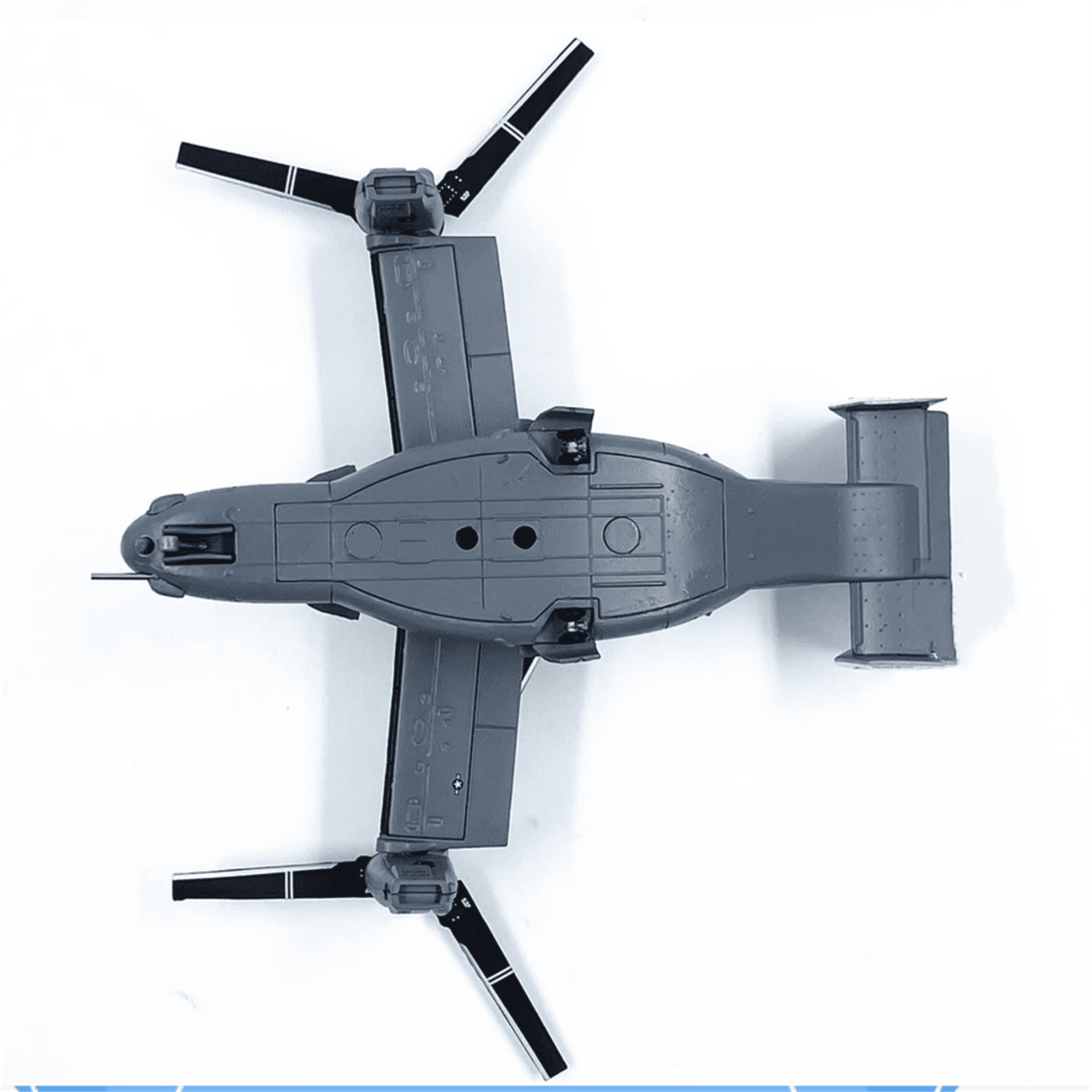 V22 Osprey Transport Helicopter Model 1:144 Scale Alloy Aircraft for Display Collection Model Gifts Toy