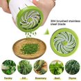 thumbnail image 2 of YSTIANN Herb Grinder Spice Mill Parsley Shredder Chopper Vegetable Cutter Garlic Coriander Spice Grinder Kitchen Accessories WJ94-4772, 2 of 7