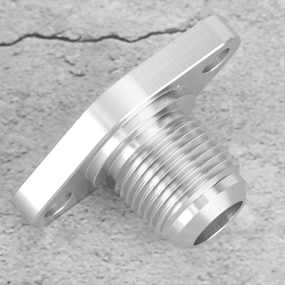 Return Flange Aluminium 12 AN Oil Drain Return Flange Fit For T3 T4 T3 4 T04 Gt40 Gt50 Gt55 434658