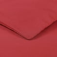 thumbnail image 2 of Truly Soft Everyday 100% Microfiber Polyester Red 4-Piece Full/Queen Comforter Set with Removeable Cover, Solid Casual themed, Adult Bedding, OEKO-TEX Certified, 2 of 9