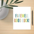 thumbnail image 4 of Koyal Wholesale Colorful Farewell Good Luck Funny Jumbo Greeting Card with Envelope, 11'' x1", 4 of 5