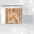 thumbnail image 6 of Marigold Flower Heads,2.4x1.6in Marigold Heads Bulk,QZS Reusable Silk Artificial Flowers for Home Decor,Day of The Dead Wreath Garland,Orange,60Pcs, 6 of 6