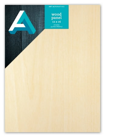 UPC: 0082435460123 | Art Alternatives Classic Wood Panel  Studio  .75  Profile  12  x 16