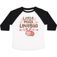 thumbnail image 3 of Inktastic Little Miss Love Bug Hearts Boys or Girls Toddler T-Shirt, 3 of 5