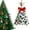 C, variant on Football Christmas Tree Decor, 2D Acrylic Ball Game Christmas Hanging Ornaments Double-Sided Printing,Stacked Rugby Football Xmas Tree Shape Keepsake Ornaments, Sports Footballs Theme Decorations