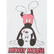 Disney Boys Mickey Mouse Upside Down, Crew Neck, Short Sleeve, Graphic T-Shirt, Sizes 4-18