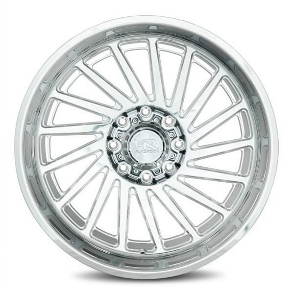 HARDROCK OFFROAD H905 Left Rim 24X12 8X180 Offset -51 Polished (Quantity of 1)