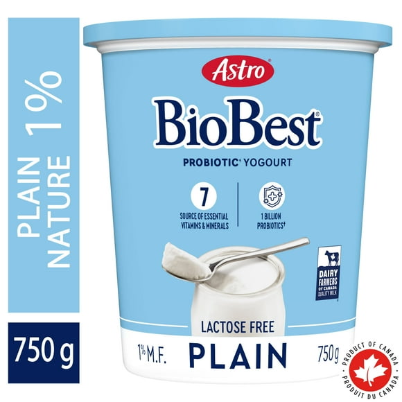Astro Biobest Probiotic Yogurt Plain 1%, 750g