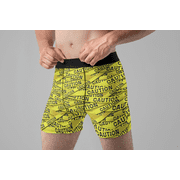 Random Stock Apparel Mens Boxer Briefs Blast Zone Funny Underwear