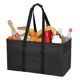 thumbnail image 5 of Bolsa de supermercado reutilizable, plegable, con cierre de cremallera, impermeable, con bolsillos de malla., 5 of 7