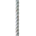 thumbnail image 1 of New England Ropes C6050-16-00025 0.5 in. x 25 ft. Premium Nylon 3 Strand Dock Line - White with Tracer, 1 of 1
