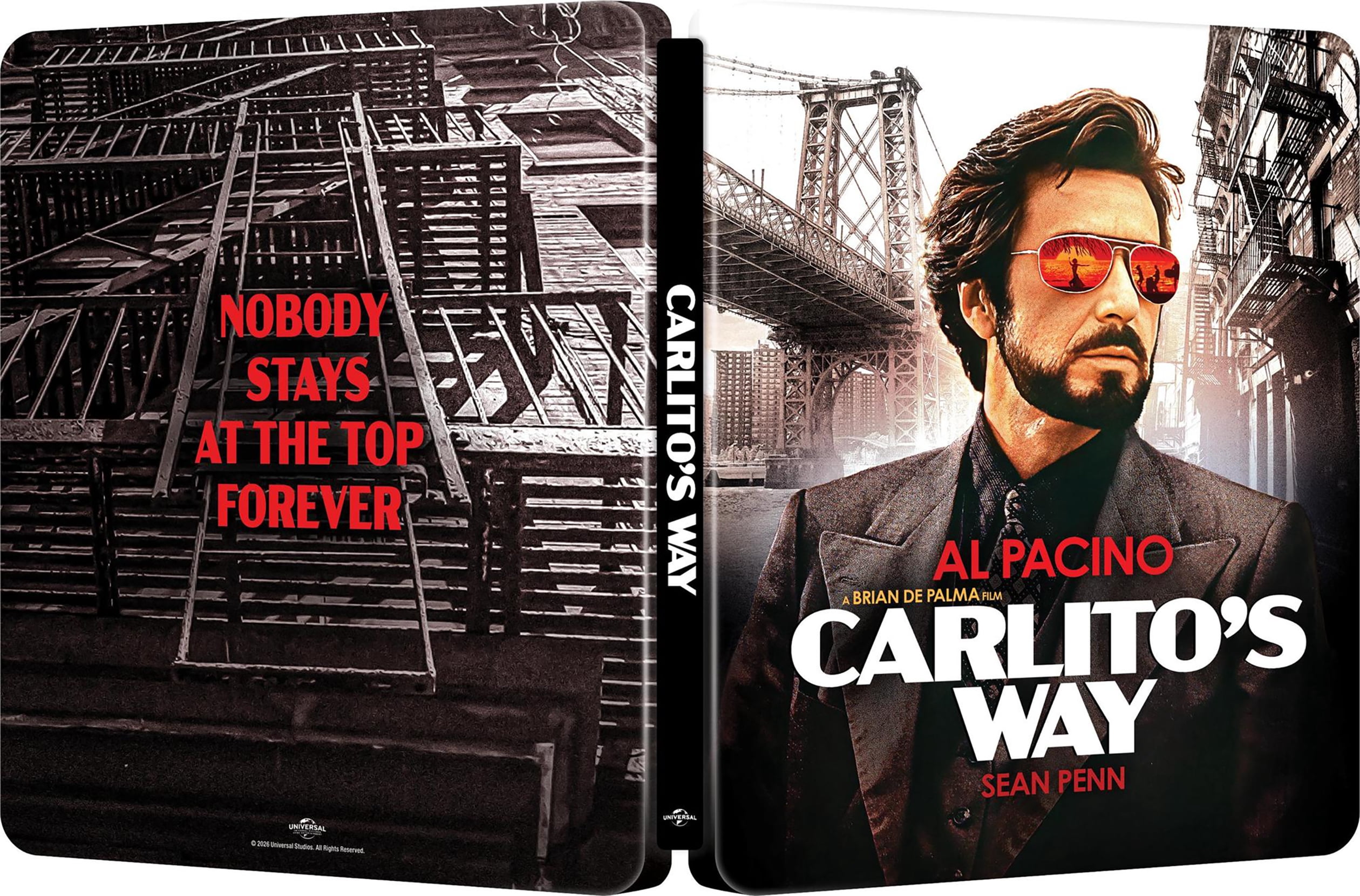 Carlito's Way (Steelbook) (4K Ultra HD + Digital Copy) Drama