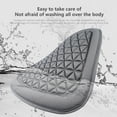thumbnail image 5 of Bxaolu Car Seat Cushion Pad 1.5" Thick Comfort Seat Protector for Car Driver Seat Office Chair Home Use Soft Seat Cushion with Non Slip Bottom, 19'' x 18.5'', Gray, 1Pack, 5 of 9