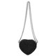 thumbnail image 1 of Glitters Heart Shape Purse Mini Crossbody Bag with Sequins Shoulder Bag Youthful Fashion Accessory for Women and Girls Silver, 1 of 4