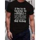 thumbnail image 1 of 1 pieza, camiseta 100 % algodón, camiseta con estampado de letras para hombre, camiseta de cuello redondo, ropa informal, primavera y verano, camiseta deportiva de ocio., 1 of 5