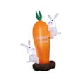 thumbnail image 3 of Inflables de Pascua para decoración de exteriores, decoración de patio, de conejo soplado para césped, 3 of 9