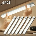 thumbnail image 2 of 6 Motion - Sensor LED Lights (3.94"/7.87"/11.81"). Intelligent Cabinet Lights. USB - Rechargeable, Magnetic, Detachable. Ideal for Offices, Bedrooms, Wardrobes, 2 of 13