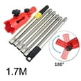 thumbnail image 1 of Paint Brush Extender Paint Roller Extension Pole Clamping Tool Telescopic Rod 1.7m set, 1 of 9