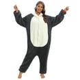 thumbnail image 3 of Cute Animal Onesie Pajamas for Adults Warm Cozy Animal Shape Sleepsuit Ideal for Sleepovers Parties and Lounging Comfortable and Adorable Animal Pajamas Perfect for Winter Fun, 3 of 6