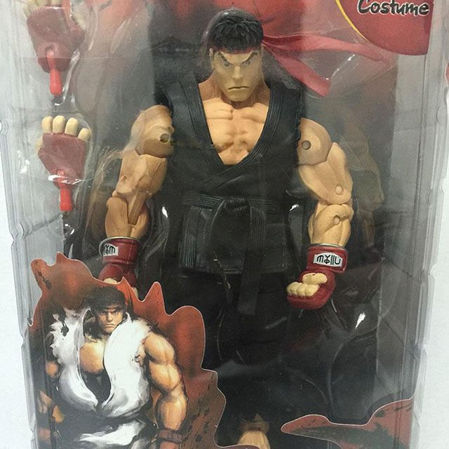 NECA Street Fighter Street Fighter Lonken Gurley Akuma Chun-Li figura de muñeca móvil de 7 pulgadas