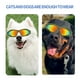 thumbnail image 3 of Gafas para perros de raza mediana y grande, gafas de sol para perros con protección UV con almohadilla de esponja y correa ajustable, a prueba de viento y polvo, 3 of 5