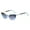 Blue, variant on Women Retro Round Sunglasses Summer Lightweight Vintage Shades UV Protection for Small Face Mirrored Fashion