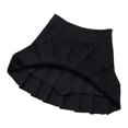 thumbnail image 2 of KALLORY High Waist Black Pleated Skirt for Women Tennis Wear School Dresses Acetate Fiber 1Pcs XXL, 2 of 7
