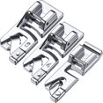 thumbnail image 1 of Taza de vidrio plegable de acero inoxidable plegable para acampar, viajar, senderismo (3 piezas, plata), 1 of 5
